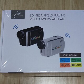 デジタルビデオカメラ JOY8251 新品未開封　ブラック