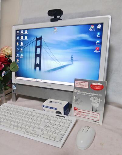 商談中！！【 美品 】 一体型パソコン　NEC VALUESTAR VN370 CS1JW　 CPU Celelon、HDD １TB、メモリー４GB、元箱付き