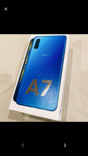 Galaxy A7 ブルー 64 GB SIMフリー