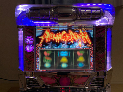 パチスロ実機　デビルマン2〜悪魔復活〜（ミキパネル）コイン不要機付　（値下げ致しました）