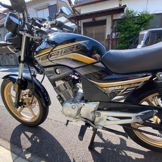 【前後タイヤDUNLOP9割山!】YBR125 12年式 記念モデル ゴールド タイヤ5月に新品交換済の画像