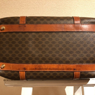 セリーヌ　マカダム柄　ボストンバックの画像