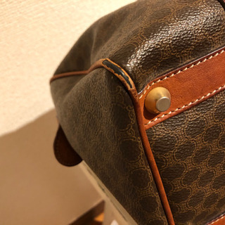 セリーヌ　マカダム柄　ボストンバックの画像