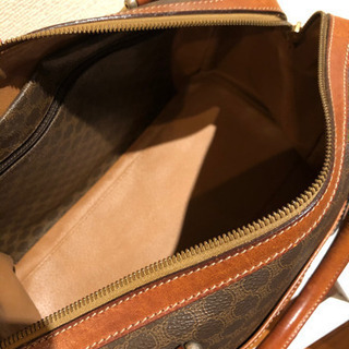 セリーヌ　マカダム柄　ボストンバックの画像