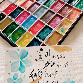 color＆calligraphyの画像