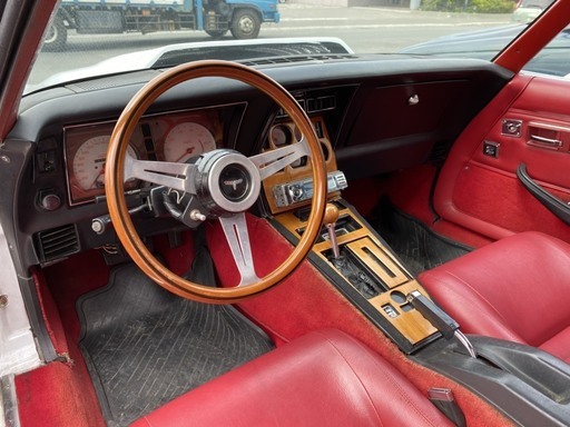 1981シボレーC3コルベットスティングレーFRP実働コンディション 1981シボレーC3コルベットスティングレーFRP実働コンディション