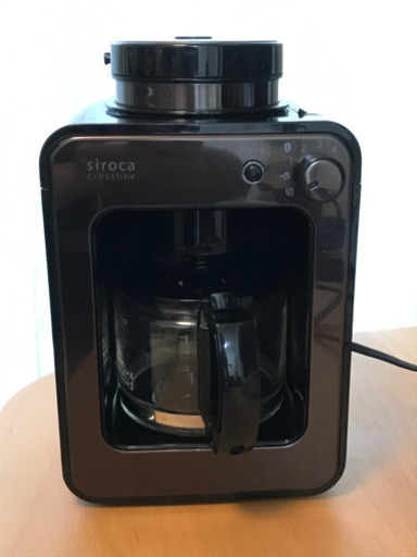 値下げしました。シロカ 全自動コーヒーメーカー SC-A121TB
