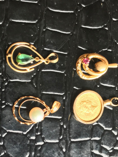 k 18k24 アクセサリー8点まとめて売ります