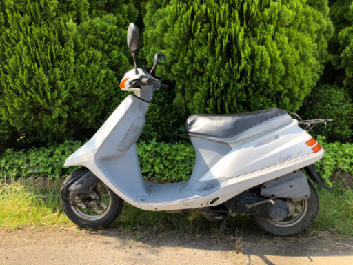 お買い上げ頂きました。ありがとうございます。エンジン好調　af24タクト　原付お買い物通勤通学