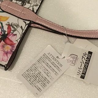 リバーシブルバッグ　新品　A4サイズが入りますの画像