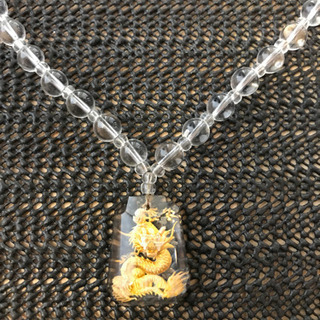 龍水晶ネックレスの画像