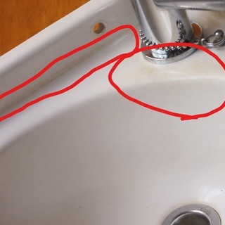 東洋陶器（現TOTO）製　洗面器　手洗い場　昭和レトロ　アンティークの画像