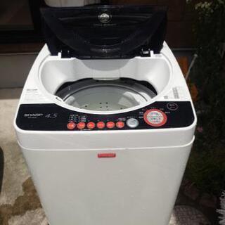 洗濯機　中古作動