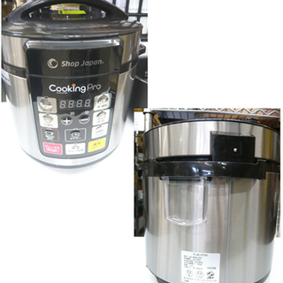 別売品3点も付属!【開封未使用】電気圧力鍋 クッキングプロセット ショップ