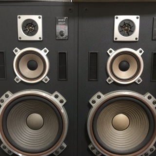Yamaha アンプ　DSP-AX1200　+　ソニースピーカー２点　+　Sony Subwooferの画像