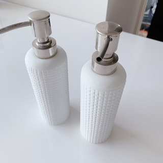 【未使用・訳あり】コンランショップ　ソープディスペンサー　二点セ...