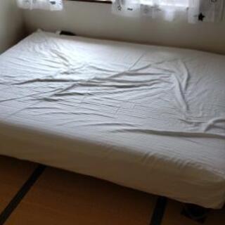 ダブルベッド販売の画像
