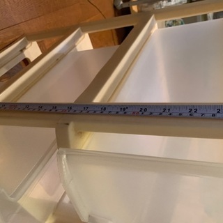 プラスチックケース二個の画像