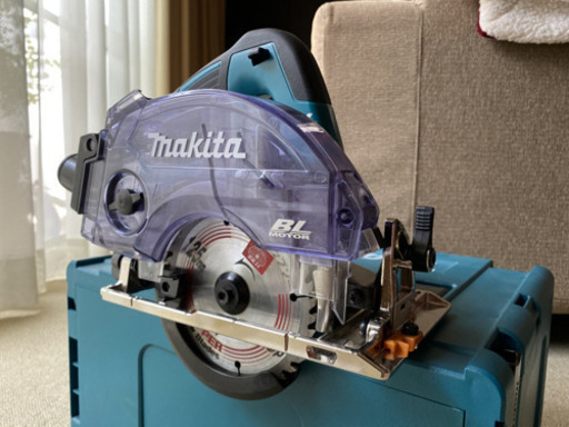 マキタ 充電式防じんマルノコ【KS511D】 18ｖ6A純正バッテリー 純正ケース 取説