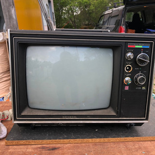 ナショナルカラーテレビ　骨董品