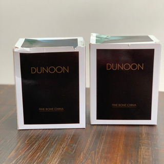 ［取引成立］DUNOON ネコのペアマグカップ　2個セット　ペアの画像