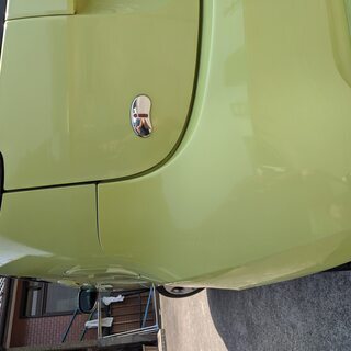 【値下げ！】三菱アイ(黄緑) 軽自動車  車検残アリ ワンオーナーの画像