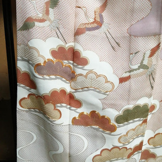 美品☆高級色留袖　一つ紋付の画像