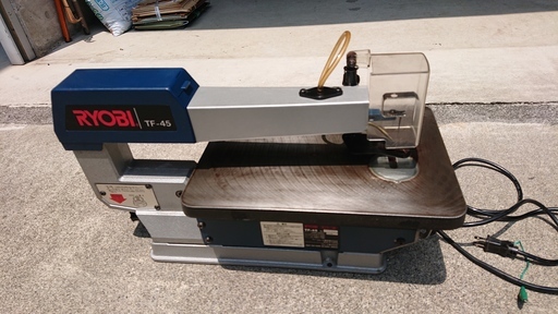 《売却済》【電動工具】 RYOBI 電動糸鋸(TF-45) 作動・中古品