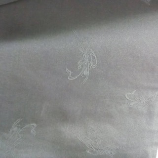 新品☆千地泰弘袋帯　格天井柄　モスグリーンの画像