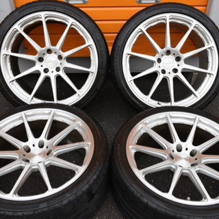 高級鍛造ホイ-ル・PRODRIVE GC-0100s☆19in 9J +25PCD112/5H☆POTENZA/S001 255/35R19!!の画像