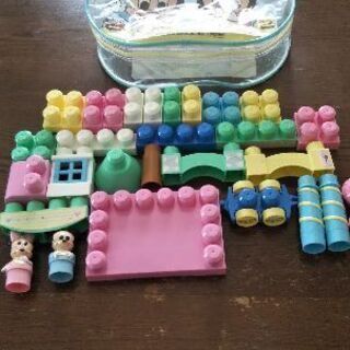 BANDAI ブロックセットの画像