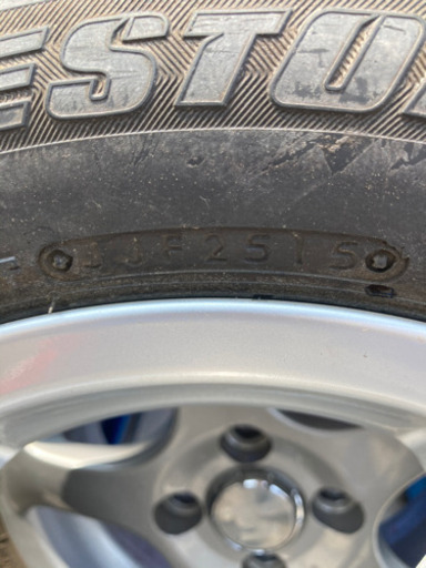 スタッドレスタイヤセット13インチ　155/65R13 ブリジストン　ブリザックREVOGZ