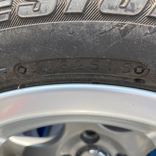 スタッドレスタイヤセット13インチ　155/65R13 ブリジス...