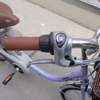 パナソニック Panasonic BE-ENS036P　電動アシスト自転車 ビビ・SS・20型 内装3段変速 パープル  オーバーホール済    の画像