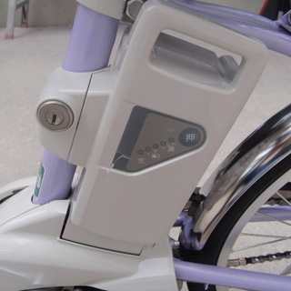 パナソニック Panasonic BE-ENS036P　電動アシスト自転車 ビビ・SS・20型 内装3段変速 パープル  オーバーホール済    の画像