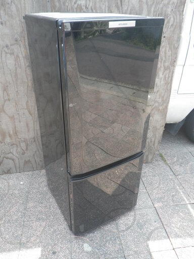 ■配達します。■三菱 146L 2ドア冷凍冷蔵庫 MR-P15W-B 2013年製