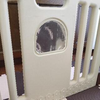 美品 クマさんベビーサークル 可愛い おしゃれの画像