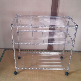 美品★メタルシェルフの棚