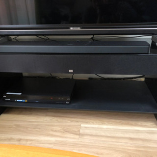 onkyo スピーカー内蔵TV台 アンプ,スピーカー付き