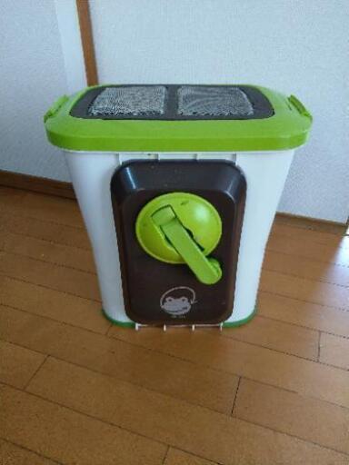 値下げ致しました。家庭用生ゴミ処理機　自然にカエル