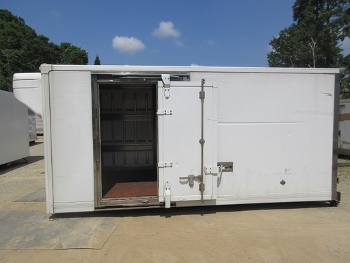 ♪八街BD04♪物置♪コンテナ♪手頃♪スライドドア付♪アルミ冷蔵箱♪