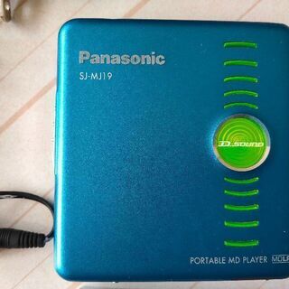 Panasonic MDプレーヤー SJ-MJ19の画像