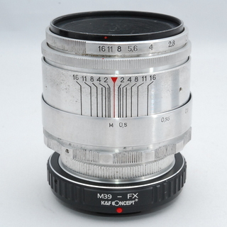 超希少レア♪ Helios-44 58mm F2.0 シルバー ヘリオス 初期型の画像