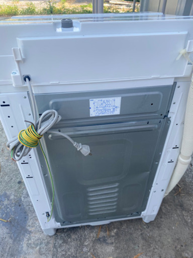 2019年製 TOSHIBA ZABOON AW-7D7 (W) 7kg 全自動 洗濯機 家電 