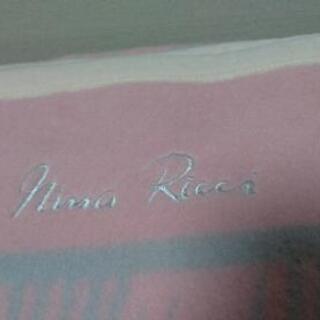 毛布☆Nina ricci☆毛100%☆未使用の画像