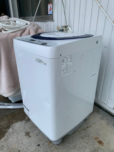 2-3人家族用！シャープ  7.0k 洗濯機