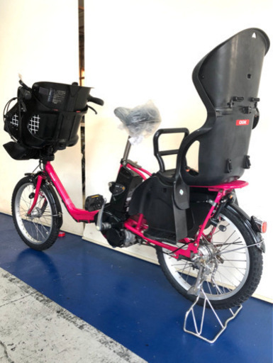 パナソニック　ギュットミニDX 20インチ 3人乗り　12ah ピンク　電動自転車　電動アシスト