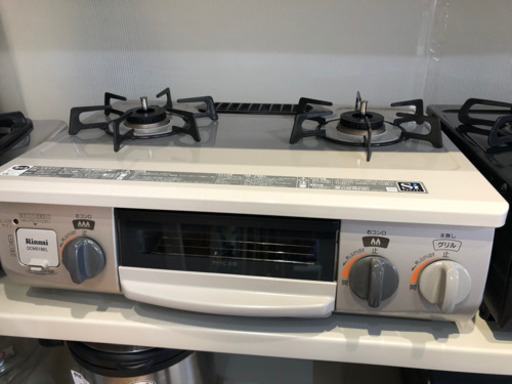 リンナイ 2019年 LPガス ガスコンロ ワンピーストップ 無水片面