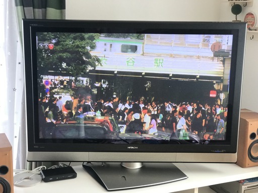 日立プラズマテレビ　WOOO　録画機能　P42‐HR01