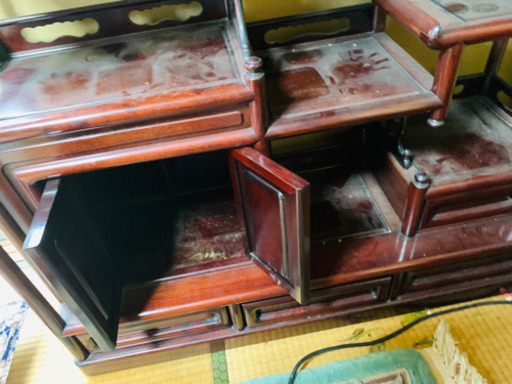 取引中?オシャレな家具 昭和レトロ ほこりまみれでスミませんσ(^_^;)